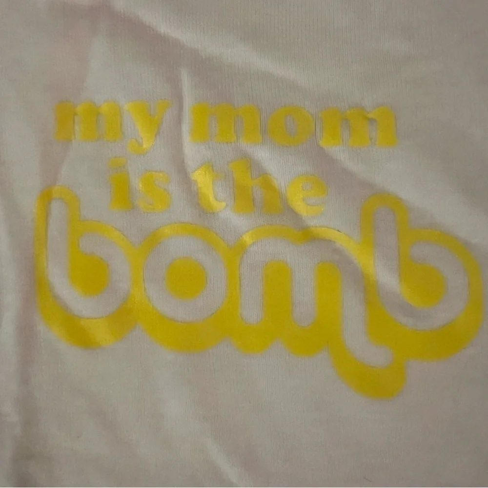 My Mom  is The Bomb Baby Onesie